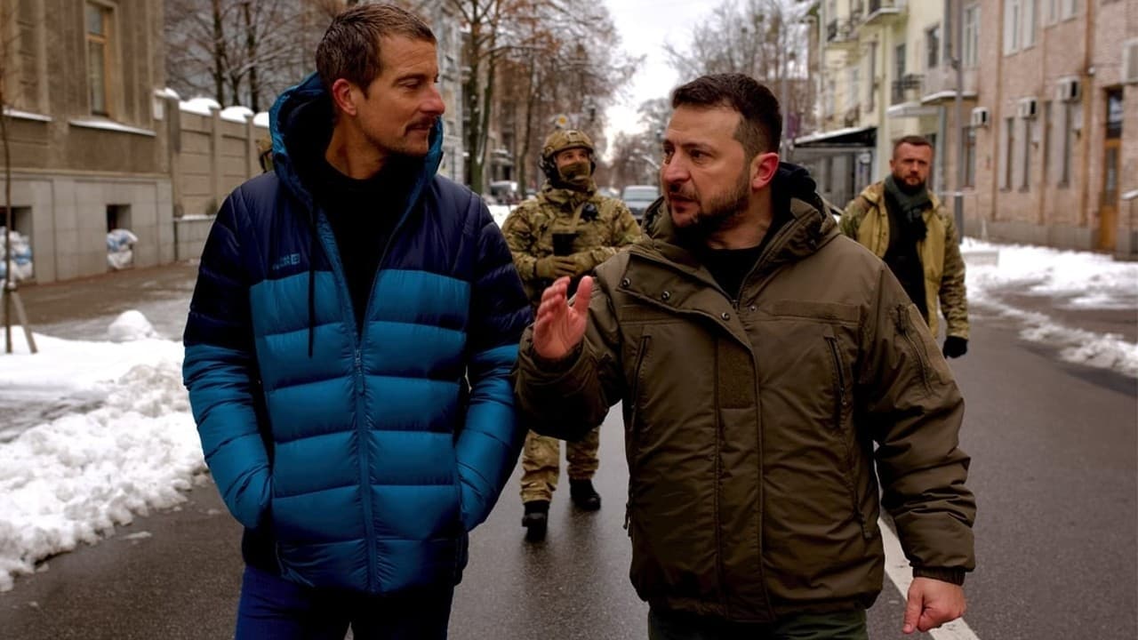 War Zone: Bear Grylls Meets President Zelenskyy